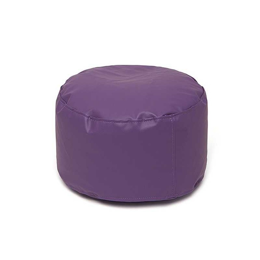 Auxiliar Muebles Liquidator | Puff Modelo Tambor Morado