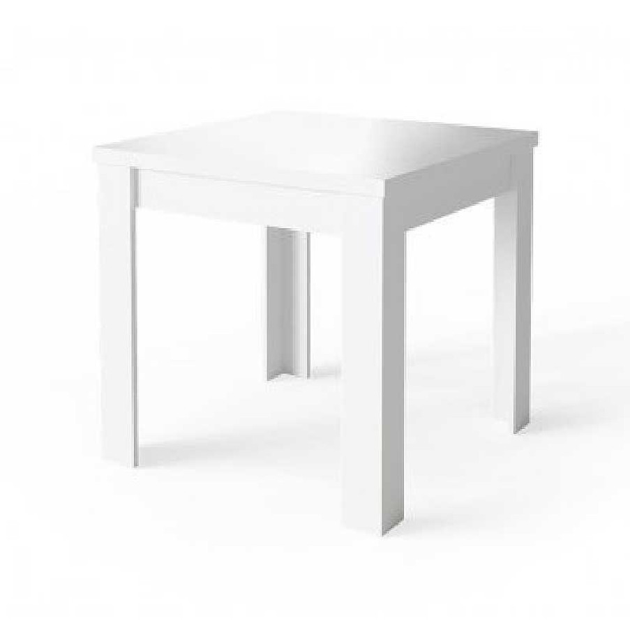 Mesas Muebles Liquidator | Mesa De Comedor 80 Moder Blanco