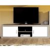 Salones Muebles Liquidator | Bajo 2 Puertas Lara Cambrian/Blanco