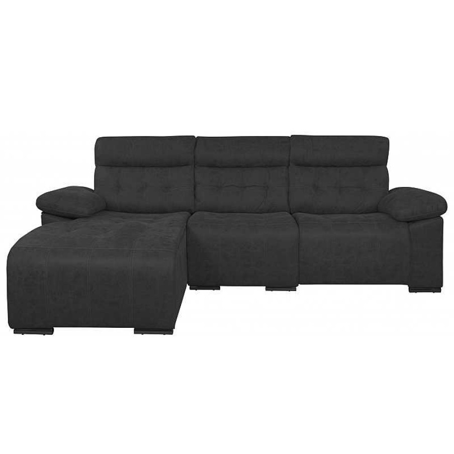 Sof S Muebles Liquidator | Chaisselongue Vital 1 Relax Motorizado Modulo Derecho Gris Oscuro