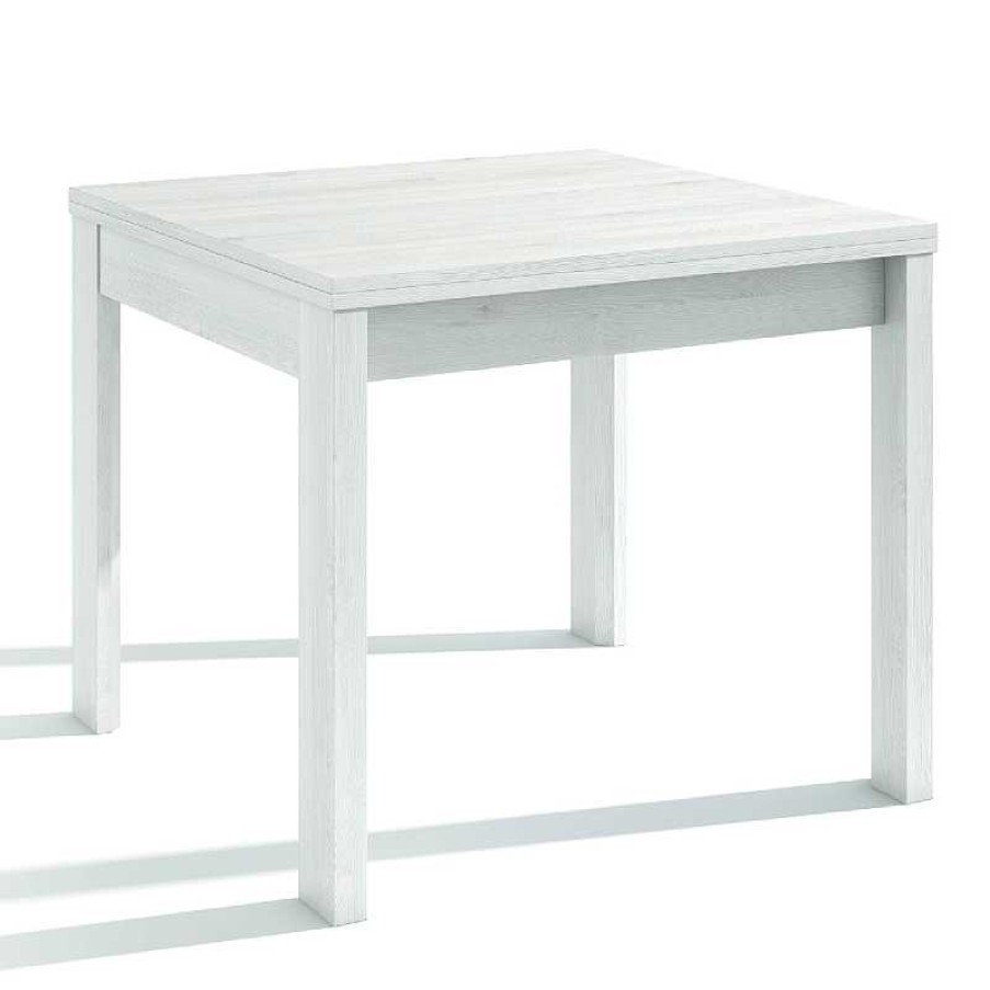 Mesas Muebles Liquidator | Mesa Extensible Trend Blanco Nordico