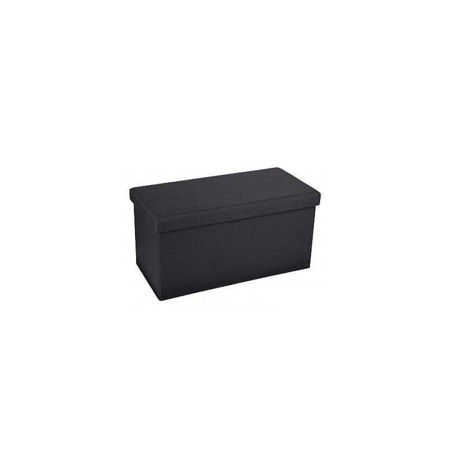 Auxiliar Muebles Liquidator | Cubo Aries Peque O Plegable Negro