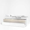 Dormitorio Muebles Liquidator | Cama Compacto Estelle Blanco/Sahara