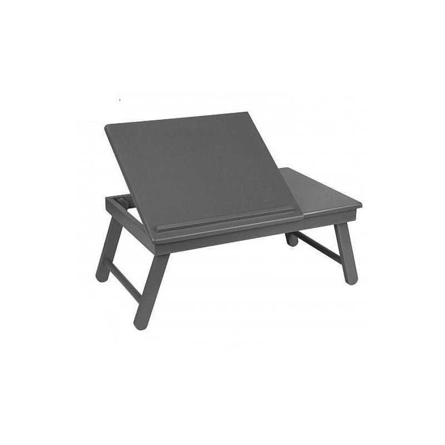 Auxiliar Muebles Liquidator | Soporte Plegable Ordenador/Tablet Negro