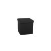 Auxiliar Muebles Liquidator | Cubo Aries Peque O Plegable Negro